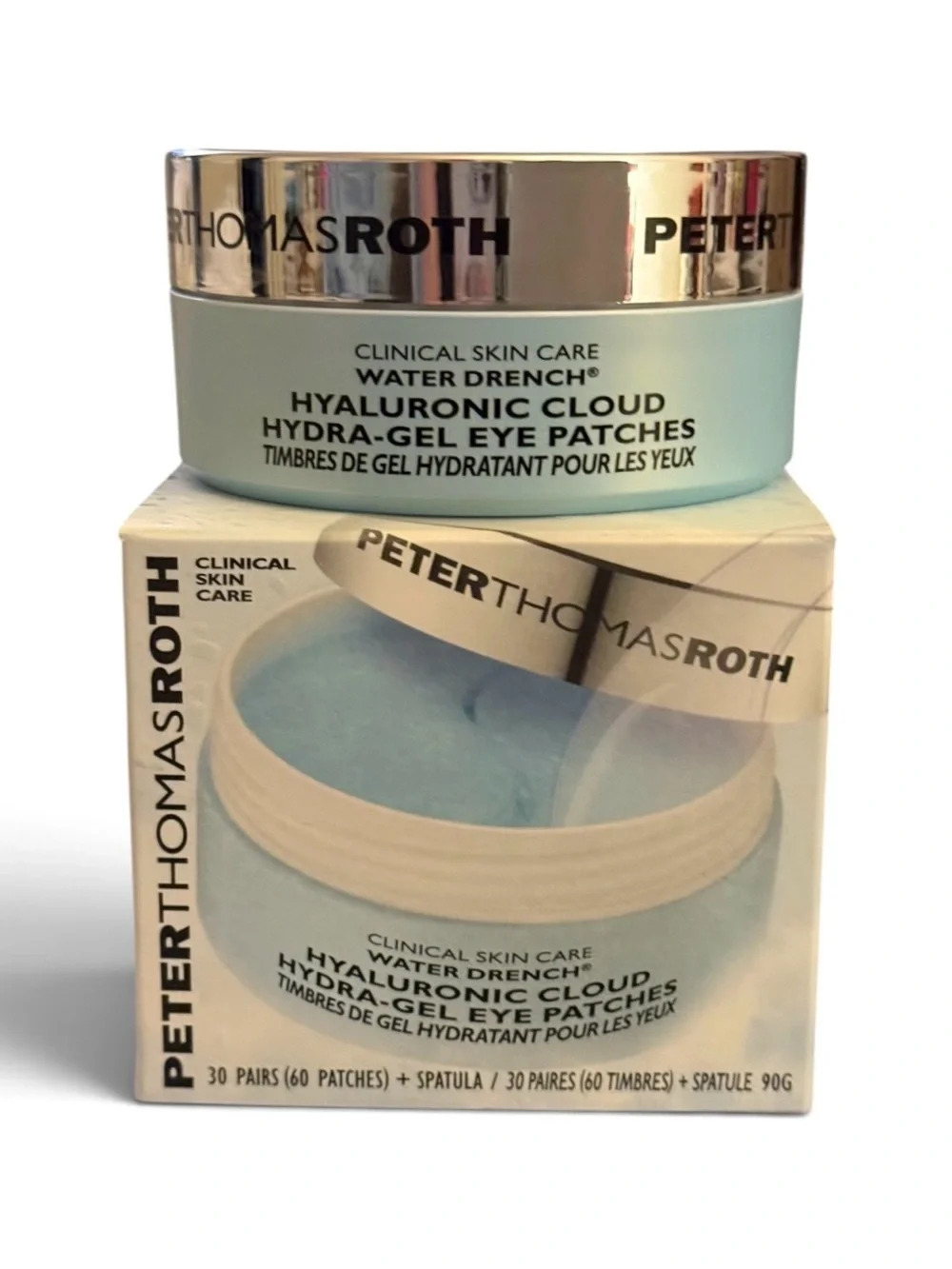 Peter Thomas Roth Water Drench Hyaluronic Cloud Hydra-Gel Eye Patches 30 Pairs